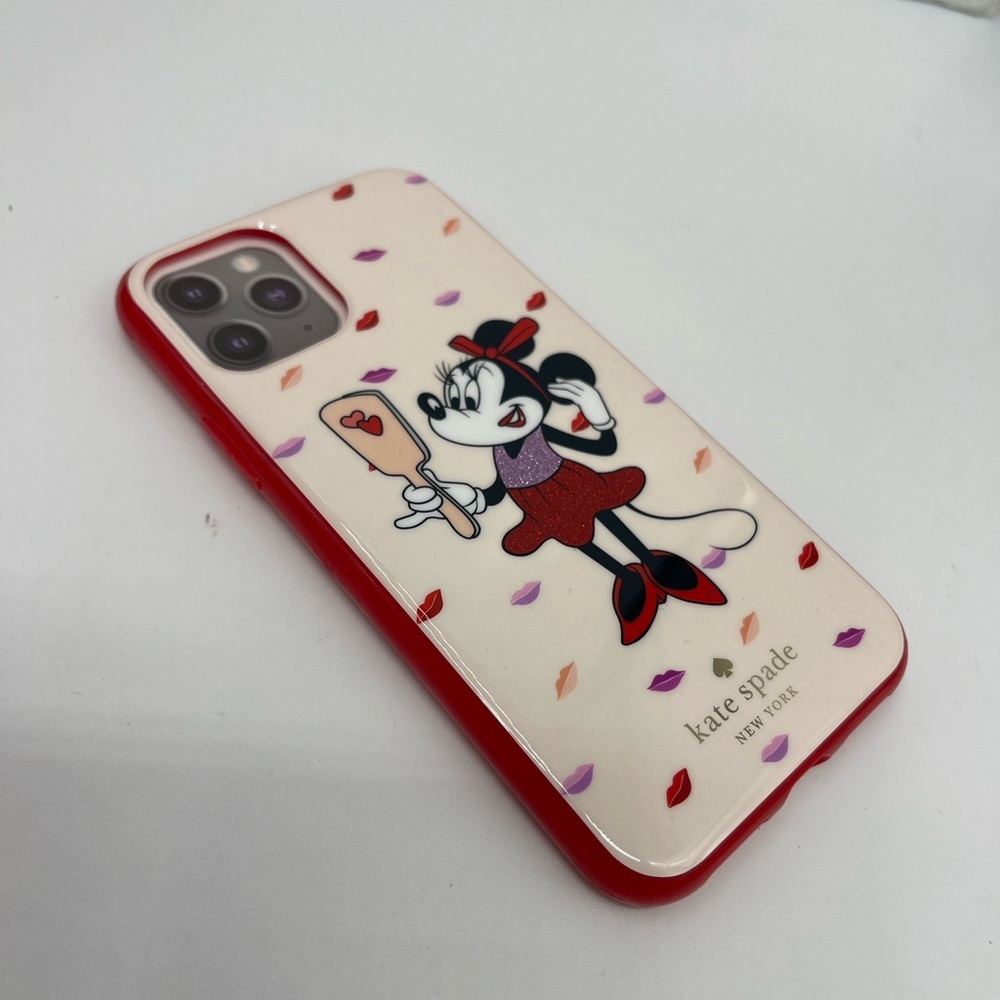 Kate Spade & Disney Minnie Mouse Iphone 11 PRO Case In Box Color Palevelmulti - Picture 7 of 16